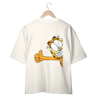 Nome do produto CAMISETA OVERSIZED COSTAS, CAT GARFIELD