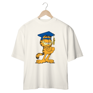 Nome do produto CAMISETA OVERSIZED, CAT GARFIELD FORMATURA