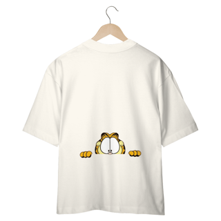 Nome do produto CAMISETA OVERSIZED COSTAS, CAT GARFIELD