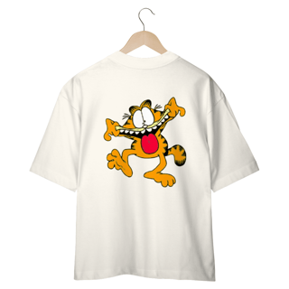 Nome do produto CAMISETA OVERSIZED COSTAS, CAT GARFIELD