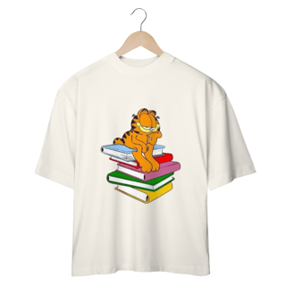 Nome do produto CAMISETA OVERSIZED, GARFIELD INTELECTO