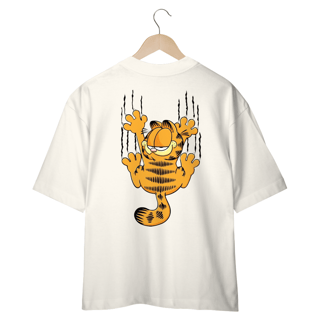 Nome do produto CAMISETA OVERSIZED COSTAS CAT, GARFIELD