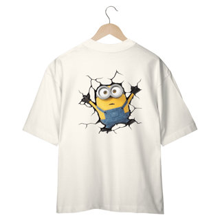 Nome do produto CAMISETA OVERSIZED COSTAS, MINIONS