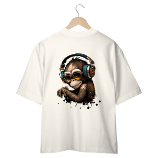 Nome do produto CAMSETA OVERSIZED COSTAS, MONKEY