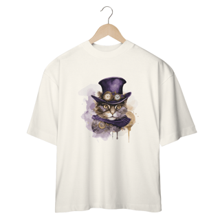 Nome do produto CAMISETA OVERSIZED, CAT FUTURISTA