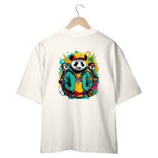 Nome do produto CAMISETA OVERSIZED, PANDA