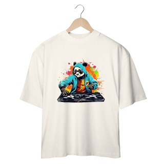 Nome do produto CAMISETA OVERSIZED, DJ PANDA