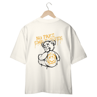 Nome do produto CAMISETA OVERSIZED COSTAS, URSINHO HARD