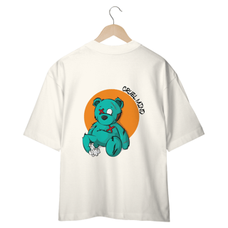 Nome do produto CAMISETA OVERSIZED COSTAS, URSINHO HARD