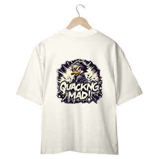 Nome do produto CAMISETA OVERSIZED COSTAS, DUCK QUACKING MAD