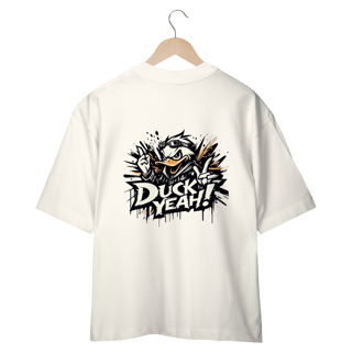 Nome do produto CAMISETA OVERSIZED COSTAS, DUCK YEAH