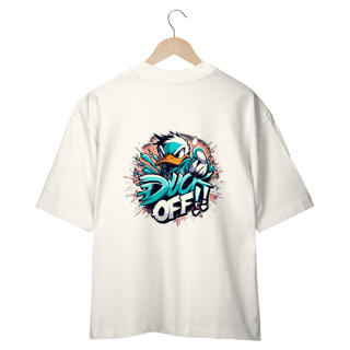 Nome do produto CAMISETA OVERSIZED COSTAS, DUCK OFF