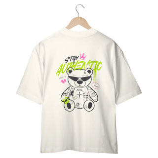 Nome do produto CAMISETA OVERSIZED COSTAS, URSINHO HARD
