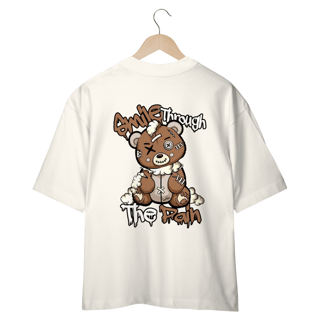 Nome do produto CAMISETA OVERSIZED COSTAS, URSINHO HARD