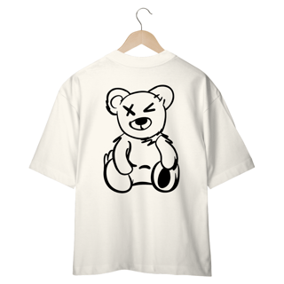 Nome do produto CAMISETA OVERSIZED COSTAS, URSINHO HARD
