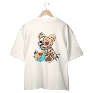 Nome do produto CAMISETA OVERSIZED COSTAS, URSINHO HARD