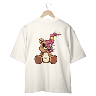 Nome do produto CAMISETA OVERSIZED COSTAS, URSINHO HARD