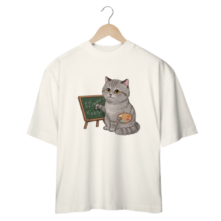Nome do produto CAMISETA OVERSIZED, STUDIOUS CAT