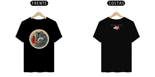 Nome do produto CAMISETA T-SHIRT CLASSIC F/V, AKITA INU SOL NASCENTE