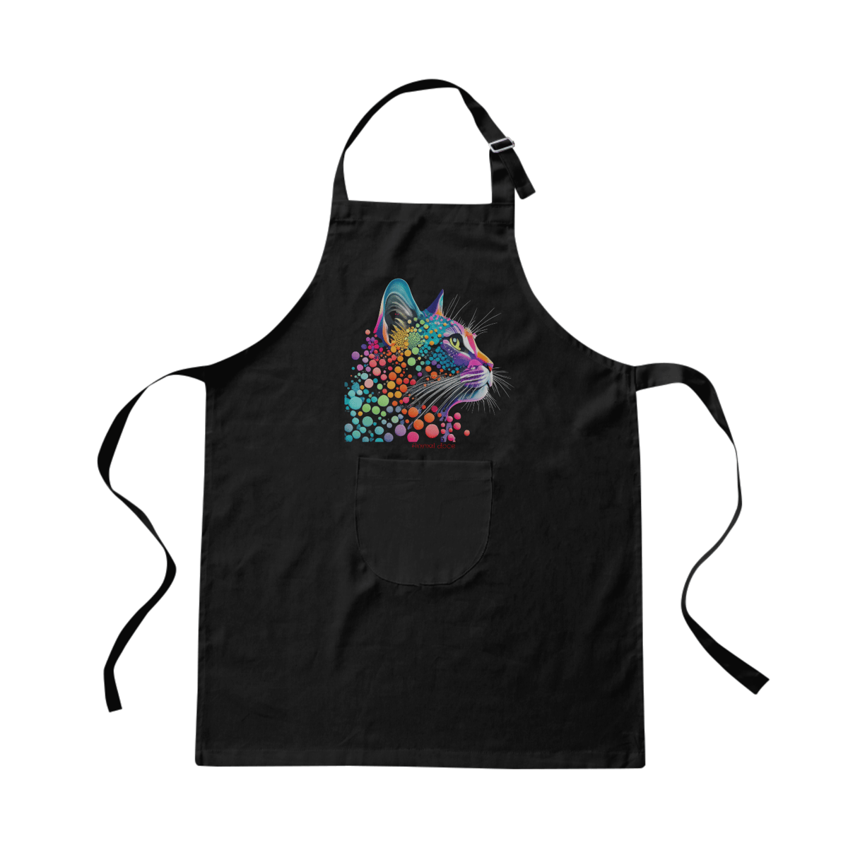Nome do produto: AVENTAL BRIM, COLORFUL CAT