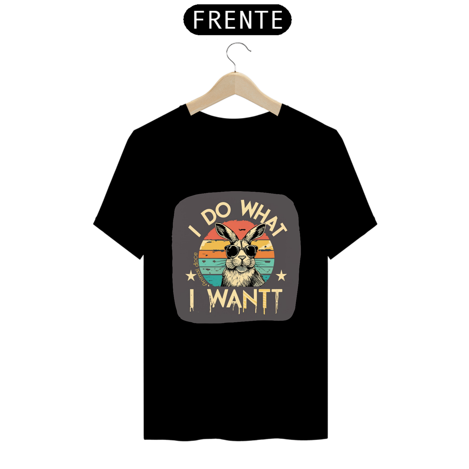 CAMISETA T-SHIRT PRIME HABBIT, I DO WHAT I WANTT