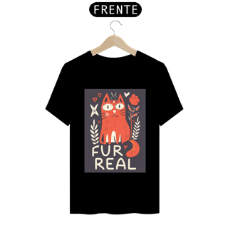 Nome do produto CAMISETA T-SHIRT  PRIME CAT, FUR REAL 