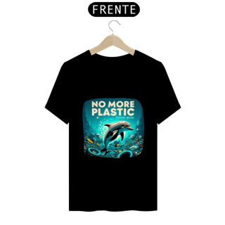 CAMISETA T-SHIRT PRIME, DOLPHIN NO MORE PLASTIC