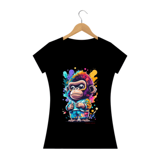 CAMISETA BABY LONG PRIME, KING MONKEY