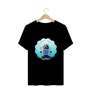 Nome do produto CAMISETA T-SHIRT  PLUS SIZE, FOCA YOU