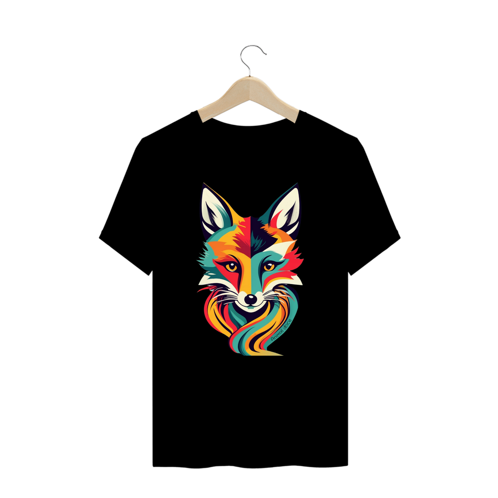 CAMISETA T-SHIRT PLUS SIZE, COLOR FOX