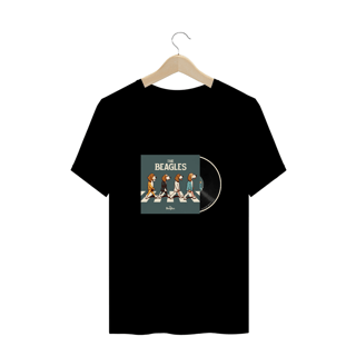 Nome do produto CAMISETA T-SHIRT PLUS SIZE DOG, THE BEAGLES CAPA DISCO 02