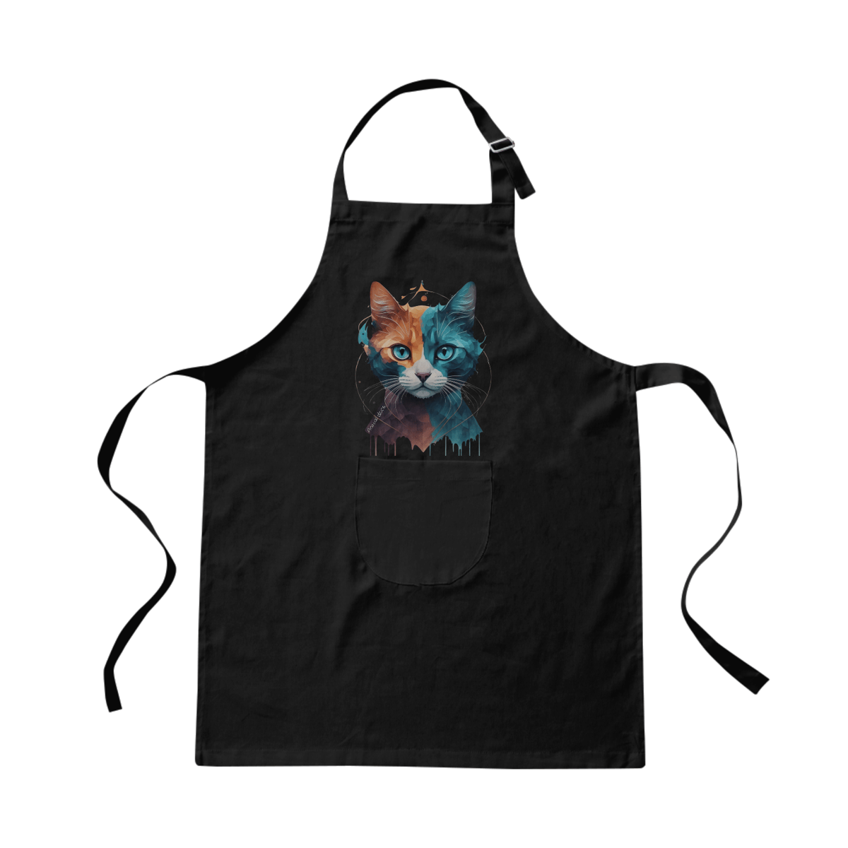 Nome do produto: AVENTAL BRIM, COLORFUL CAT
