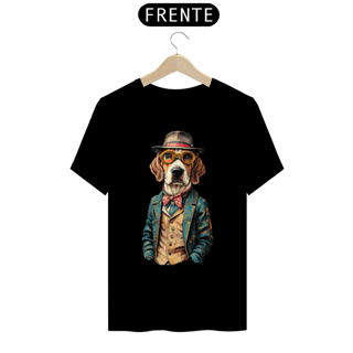 CAMISETA T-SHIRT PRIME, DOG BEAGLE SHERLOCK HOLMES