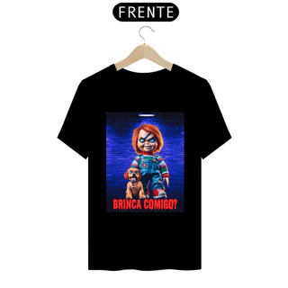 CAMISETA T-SHIRT PRIME, CHUCKY BRINCA COMIGO