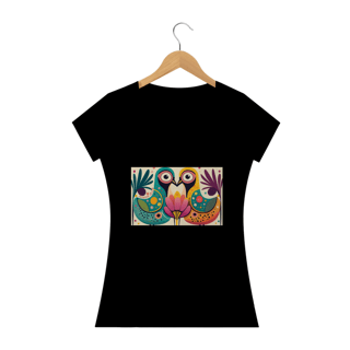 Nome do produto CAMISERA BABY LONG CLASSIC, COLORFUL BIRDS