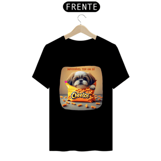 CAMISETA T-SHIRT PRIME, DOG CHEETOS IMPOSSIVEL TER UM SO