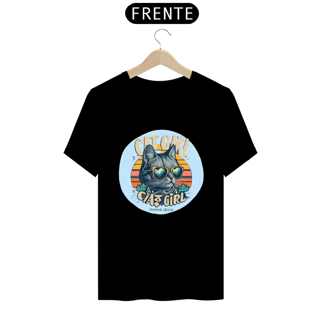 CAMISETA T-SHIRT PRIME, CAT GIRL