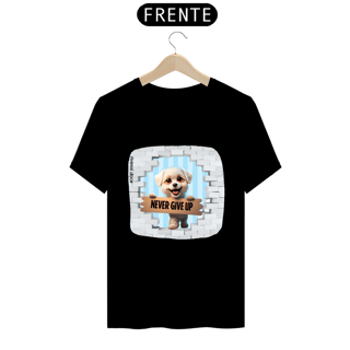 CAMISETA T-SHIRT PRIME  DOG, NIVER GIVE UP