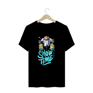 Nome do produto CAMISETA T-SHIRT PLUS SIZE DOG, MEU MALVADO FAVORITO SHOW TIME