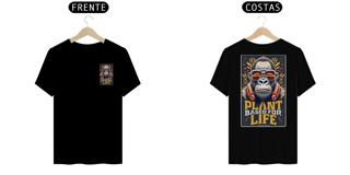 Nome do produto CAMISETA T-SHIRT ALGODÃO PIMA, PLANET BASED 