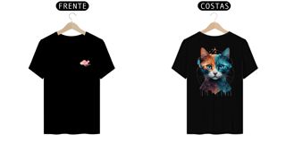 CAMISETA T-SHIRT PRIME F/V, COLORFUL CAT