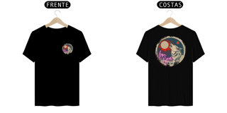 Nome do produto CAMISETA T-SHIRT PRIME F/V, AKITA INU SOL NASCENTE  I LOVE YOU