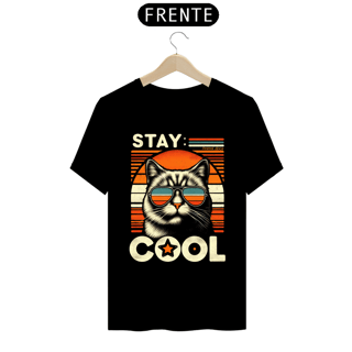 Nome do produto CAMISETA T-SHIRT PRIME CAT, STAY COOL