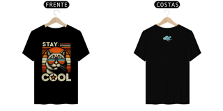 Nome do produto CAMISETA T-SHIRT CLASSIC F/V CAT, STAY COOL