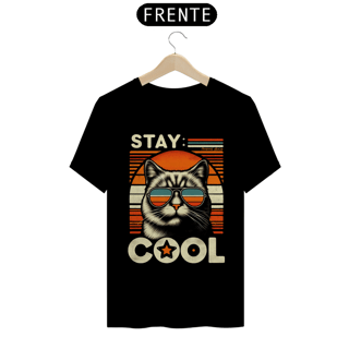 Nome do produto CAMISETA T-SHIRT ALGODÃO PIMA CAT, STAY COOL