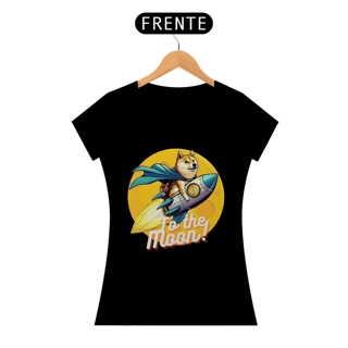 Nome do produto CAMISETA BABY LONG ALGODÃO PIMA, BITCOIN TO THE MOON 