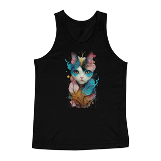 Nome do produto REGATA CLASSIC, COLORFUL CAT