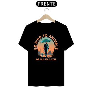 Nome do produto CAMISETA T-SHIRT PRIME DOG, LINHA FILME JOHN WICK BE KIND TO ANIMALS