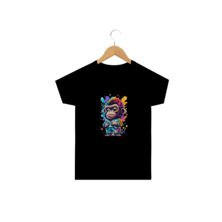 Nome do produto CAMISETA INFANTIL CLASSIC, KING MONKEY-2 A 14 ANOS