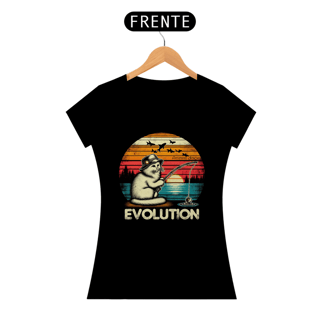 Nome do produto CAMISETA BABY LONG PRIME, CAT EVOLUTION